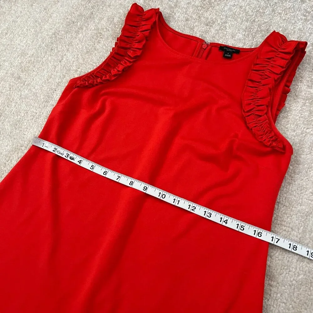 Ann Taylor Factory Sleeveless Summer Midi Dress S - Picture 7 of 10